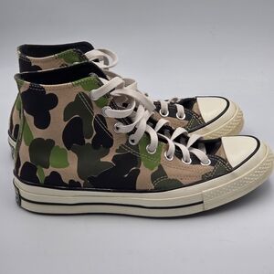 Converse Chuck 70 High Top Archive Camo Print Sneakers Unisex Mens 7.5 /Wms 9.5